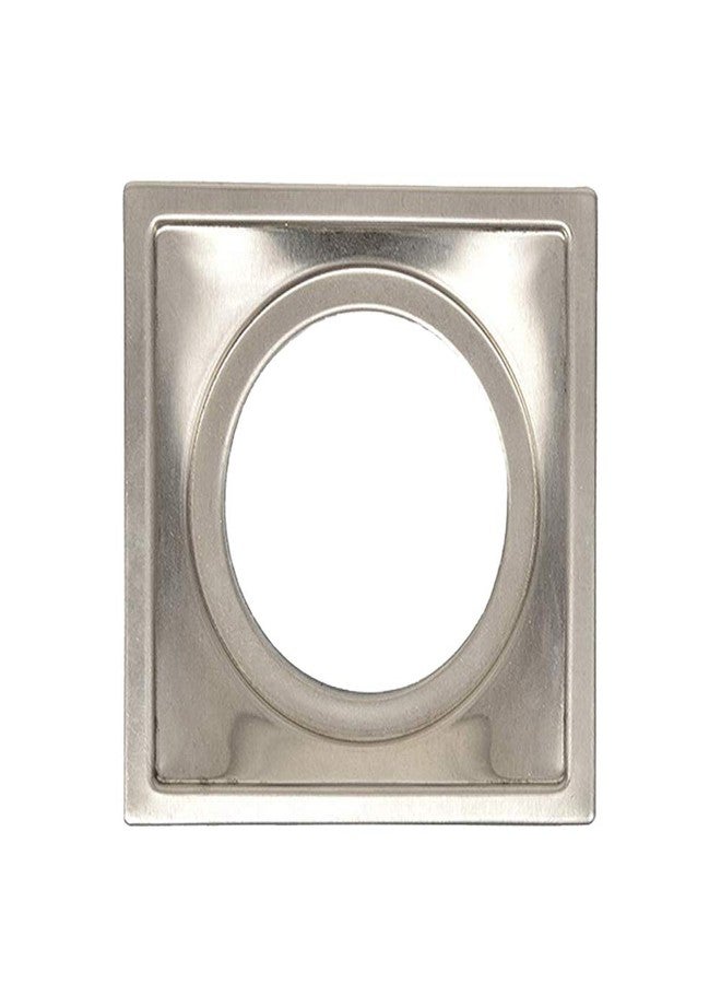 Shapure Stainless Steel Grade 304 Bathroom Drain Channel Grating Cover Floor Anti-Cockroach Jali in Matt Finish (Plate Jali, 5" X 5") - Image 3